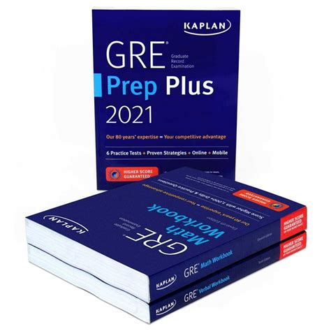 Kaplan Test Prep: GRE Complete 2021 : 3-Book Set: 6 Practice Tests + Proven Strategies + Online ...