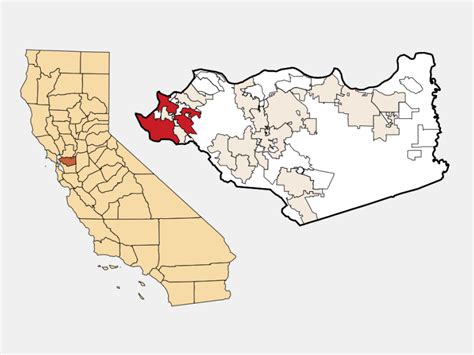 Richmond, CA - Geographic Facts & Maps - MapSof.net