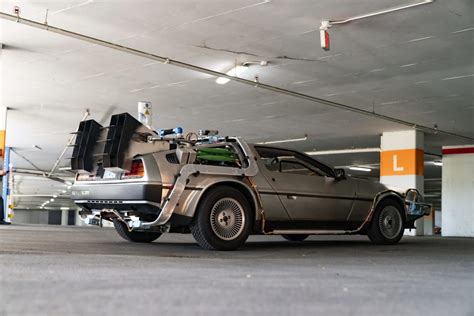 For Sale: A 1981 DeLorean DMC-12 "Time Machine"