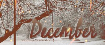 December banner by Hanzuzu97 on DeviantArt