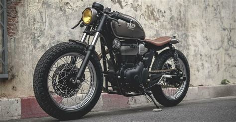 'Khun' is a custom built Royal Enfield Meteor 350 motorcycle by Zeus ...