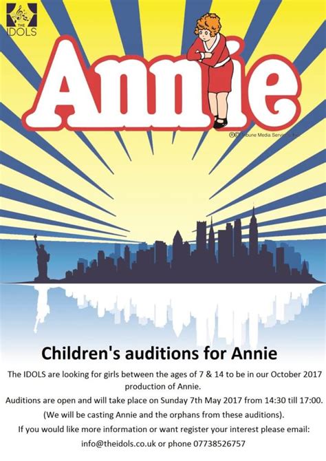 Children's Auditions for Annie - The Idols