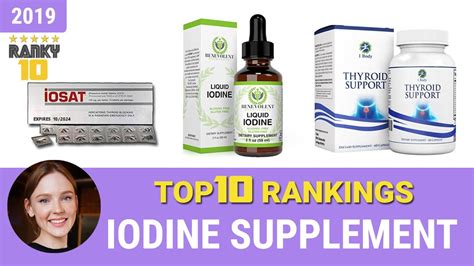 Best Iodine Supplement Top 10 Rankings, Review 2019 & Buying Guide ...