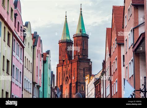 Church of the Virgin Mary in Legnica. Legnica, Lower Silesian, Poland ...