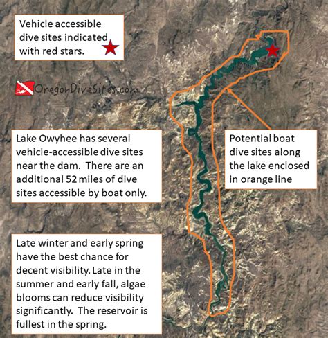 Lake Owyhee Reservoir - Oregon Dive Sites