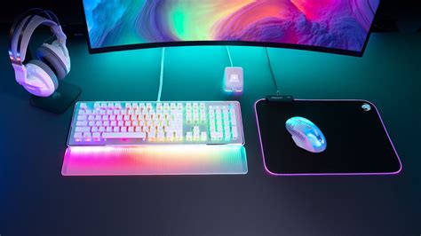 Roccat Vulcan II Max Optical-Mechanical Gaming Keyboard With Customizable RGB Keys and Palm Rest ...