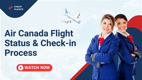 Air Canada Flight Status and Check-in Process | Cheap Flights - YouTube