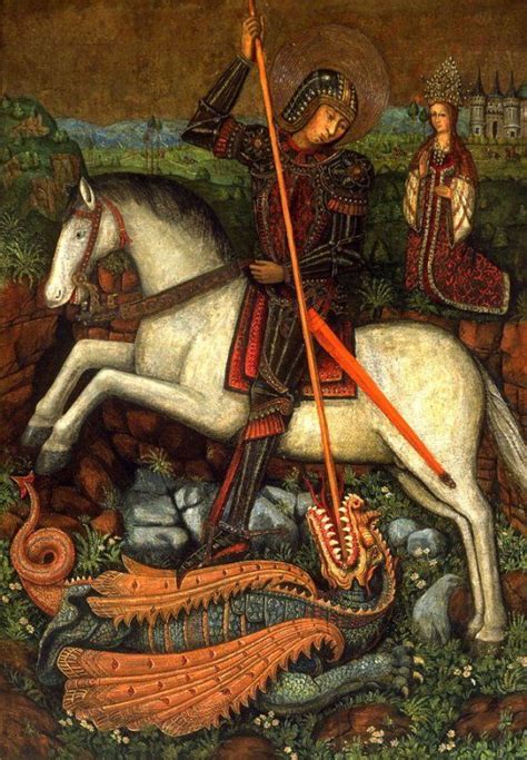 St. George and the Dragon by Girard Master century. A work from the ...