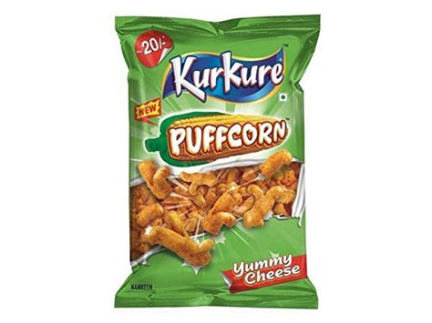 Kurkure Puffcorn Yummy Cheese - Indian Chips