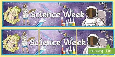 Science Week Banner | Twinkl Display Resources