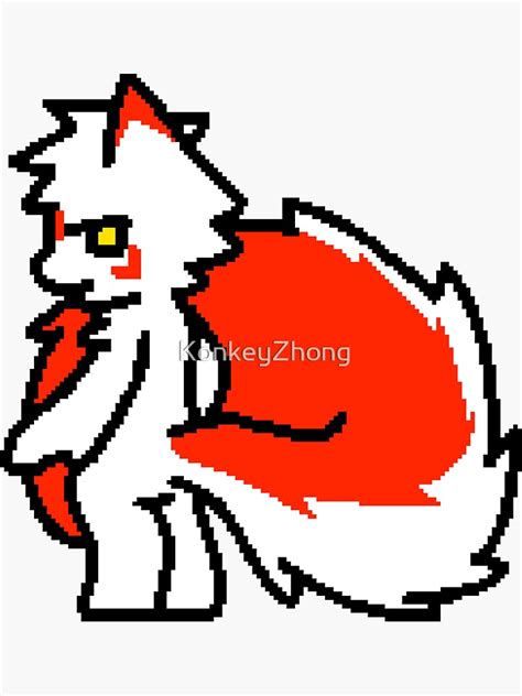 "Changed - Shizi Transfurmation Sprite" Sticker for Sale by KonkeyZhong ...