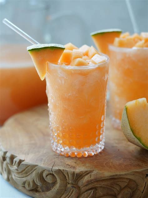 Agua De Melon (Melon Water) (Cantaloupe Agua Fresca) | by Muy Delish