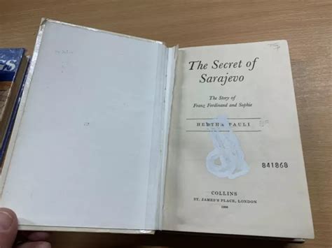 1966 &THE SECRET Of Sarajevo" Franz Ferdinand Biography Hardback Book ...