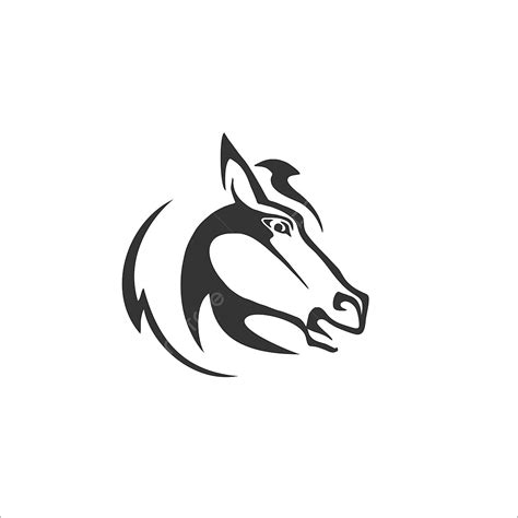 Horse Logo Silhouette PNG Images, Horse Logo Design Vector, Mustang ...