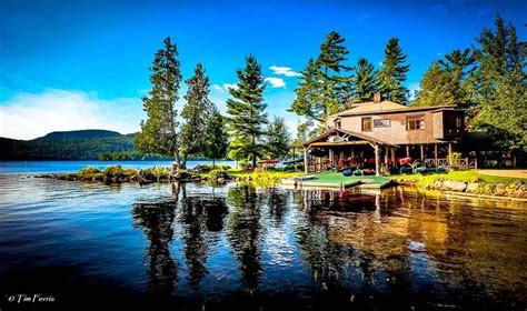 The Hedges on Blue Mountain Lake: An Adirondack Rustic Resort