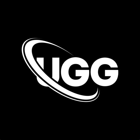 UGG logo. UGG letter. UGG letter logo design. Initials UGG logo linked with circle and uppercase ...