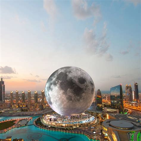 Moon-shaped resort proposed for Dubai to provide “space tourism for all ...