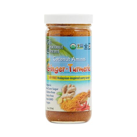 Coconut Secret Coconut Aminos Sauce, Ginger Turmeric - Thrive Market