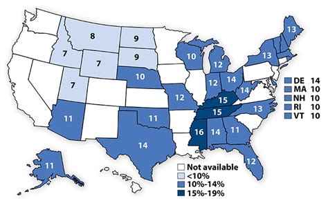 Cdc Obesity Prevalence Maps