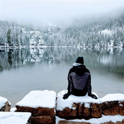 ️ Bear Lake, Colorado : winterporn