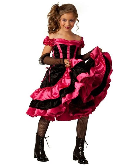 Can Can Dancer Costume - Kids Costume - Women Halloween Costume at ...