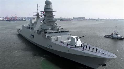 Second ex-Italian FREMM frigate ENS Bernees 1003 arrives Egypt – Military Africa