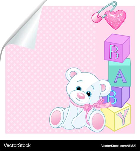 Baby background Royalty Free Vector Image - VectorStock