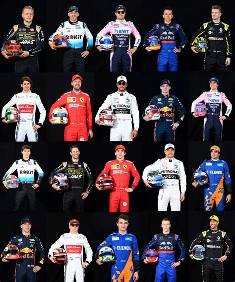 2019 🏁🏎️ | Formula one, F1 drivers, Formula 1