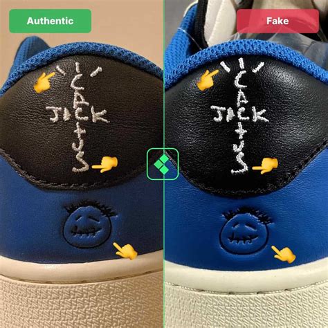 Travis Scott X Fragment Air Jordan 1 Low Fake Vs Real Guide - How To Spot Fakes In 2021 - Legit ...