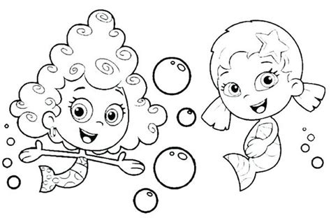 Bubble Guppies Coloring Pages PDF - Coloringfolder.com