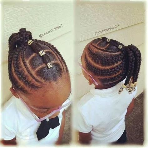 12 Easy Winter Protective Hairstyles For Kids in 2023 - Coils and Glory | Natural hairstyles for ...