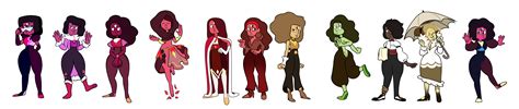 All kinds of Garnet by Manniie on DeviantArt