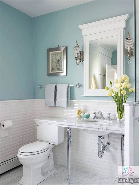 10 Affordable Colors for Small Bathrooms - Decoration Y