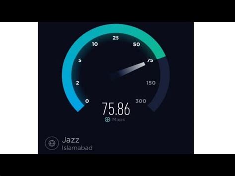 Jazz 4g Speed Test - YouTube