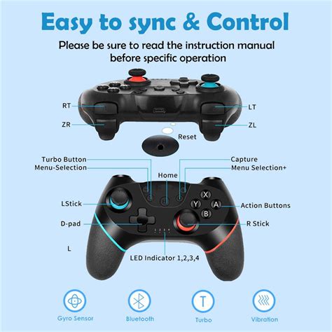 Wholesale wireless gamepad video game controller For nintendo switch