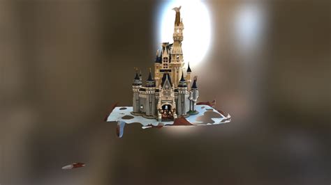 Lego Disney Castle - 3D model by ayng [49f4131] - Sketchfab