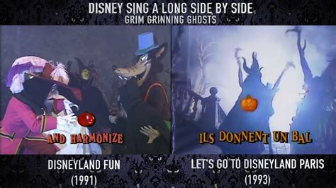 Disney Sing Along Songs Side By Side: Grim Grinning Ghosts - Paris ...