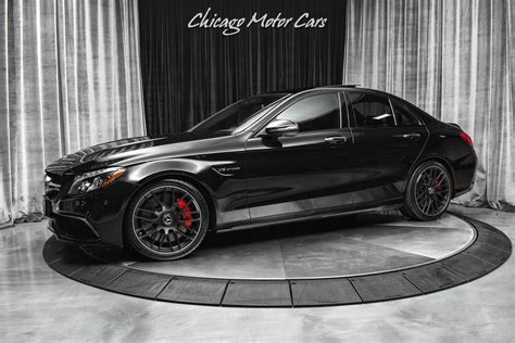 Used 2018 Mercedes-Benz C63 S AMG Performance Exhaust! Carbon Fiber! RARE Triple Black! For Sale ...