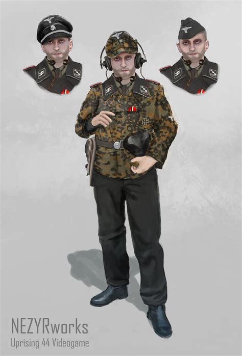 Panzer Uniform | Uprising44 Waffenss Panzer Crew HSBDOT by NezyrWorks on ... | German uniforms ...