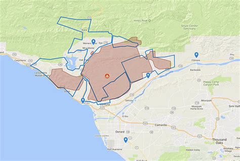 California Fire Map Evacuation Zones