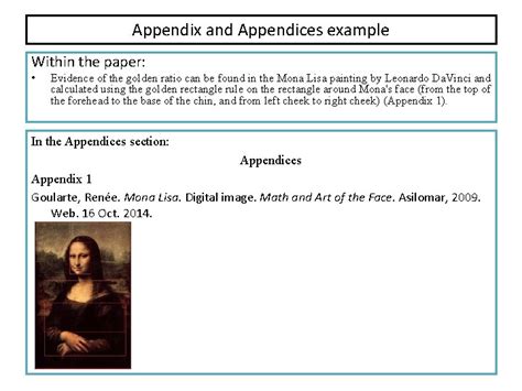 MLA paper format from Title Page to Appendix