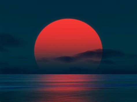 Red Sun Wallpapers - Wallpaper Cave