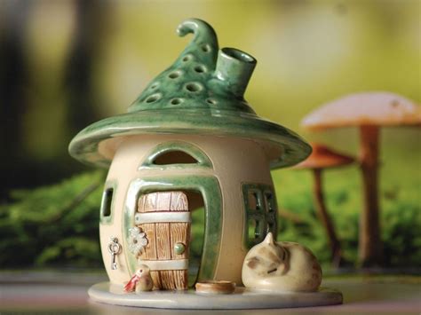 Fairy Houses: Magical Ceramic Candle Holders by Antje Rosemann ...