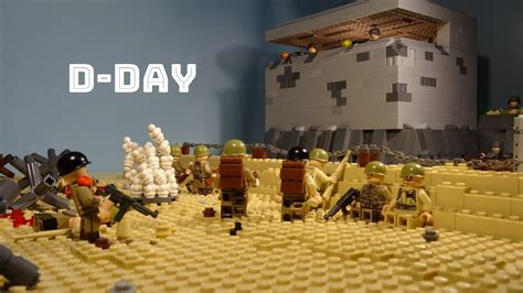 LEGO - D-DAY Omaha Beach MOC (WW2) - YouTube
