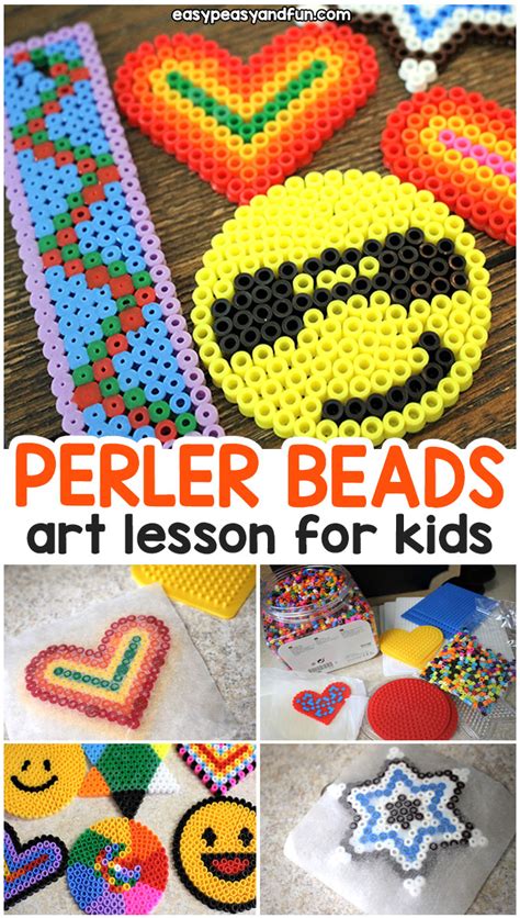 Perler Beads for Kids Art Class Tips and Tricks - Easy Peasy and Fun