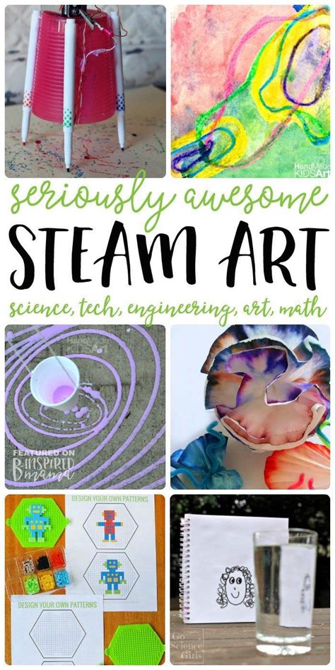 58 Fun STEAM Art Projects for Kids of All Ages! | Steam ideas, Steam ...