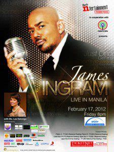 James Ingram Live in Manila and Cebu - Philippine Concerts