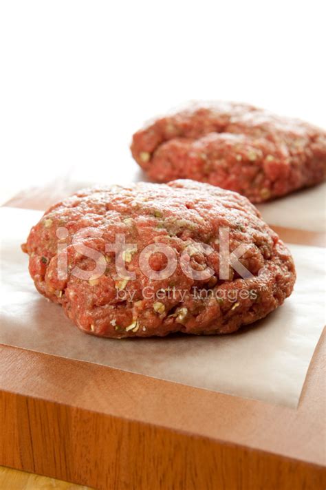 Raw Hamburger Patties Stock Photo | Royalty-Free | FreeImages