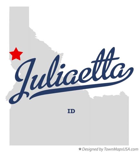 Map of Juliaetta, ID, Idaho