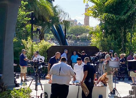 PHOTOS: We Saw FILMING at Universal for VelociCoaster's Opening Day! - AllEars.Net